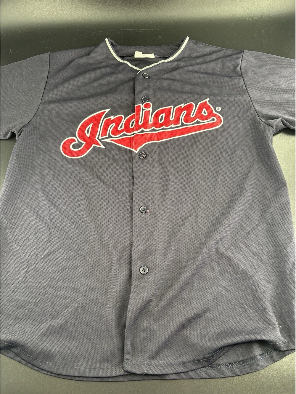 Cleveland Indians Kluber #28 MLB Baseball Jersey Men's L Black